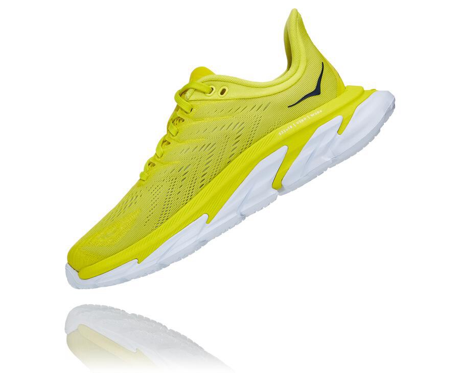 Tenis Hoka One One Mujer Fluorescentes - Clifton Edge - SIWO27953